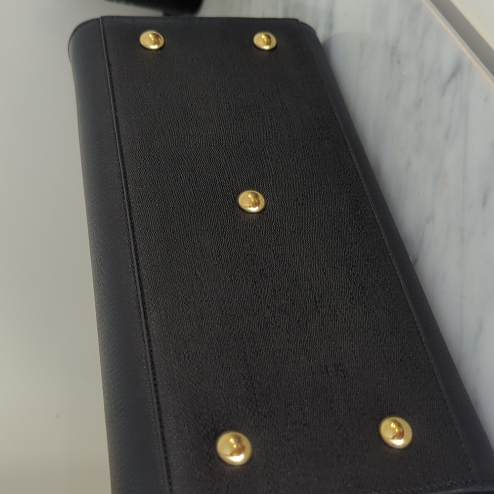 Authentic Saint Laurent ysl black shoulder and top handle bag - Picture 6 of 12